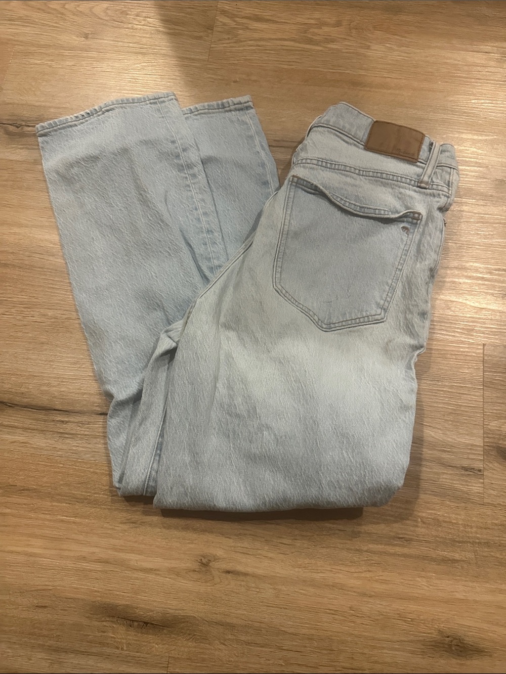 Perfect vintage straight jeans by madewell